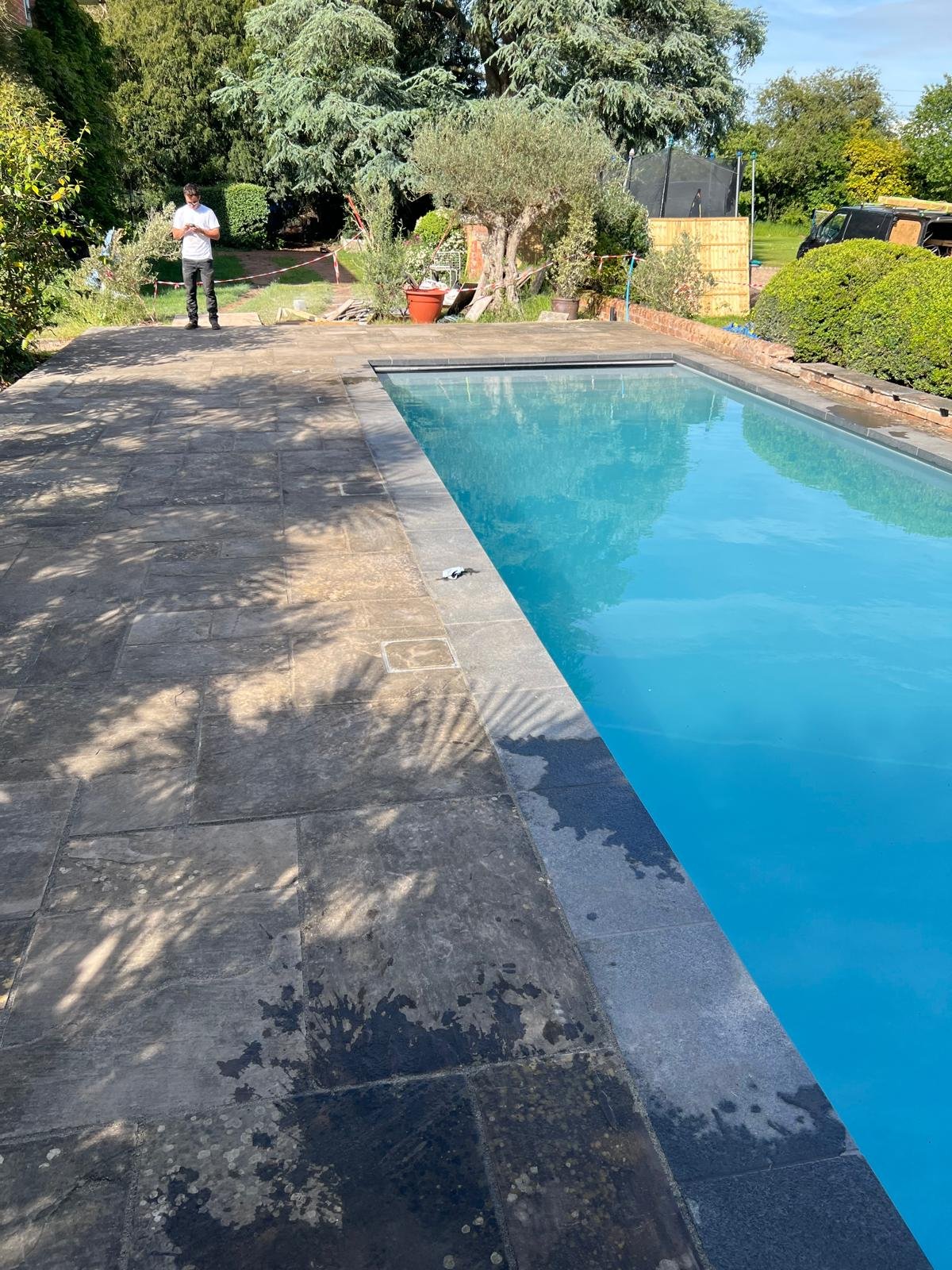 Swimming Pool Installation and Landscaping