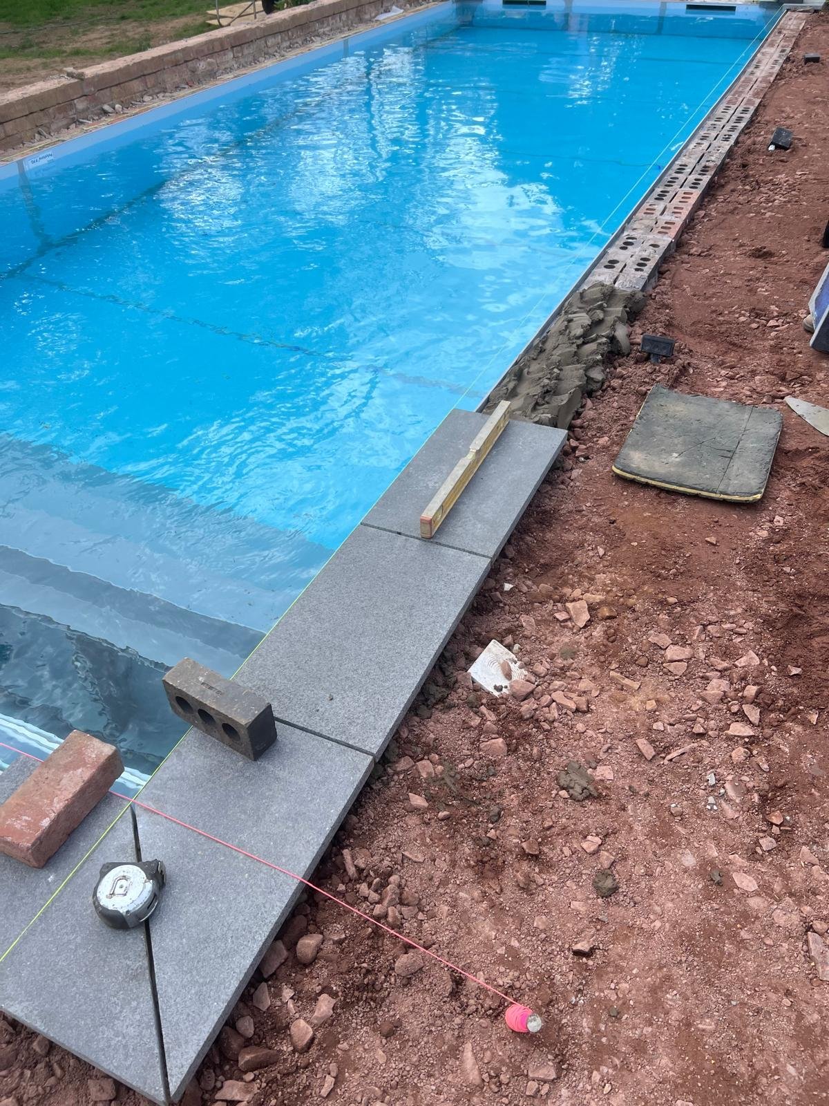 Swimming Pool Installation and Landscaping